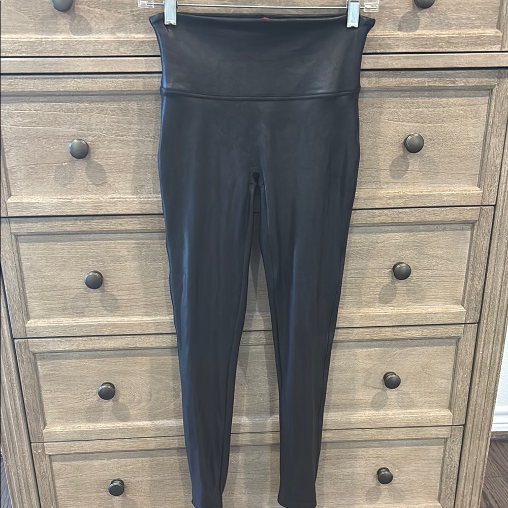 SPANX Faux Leather Leggings